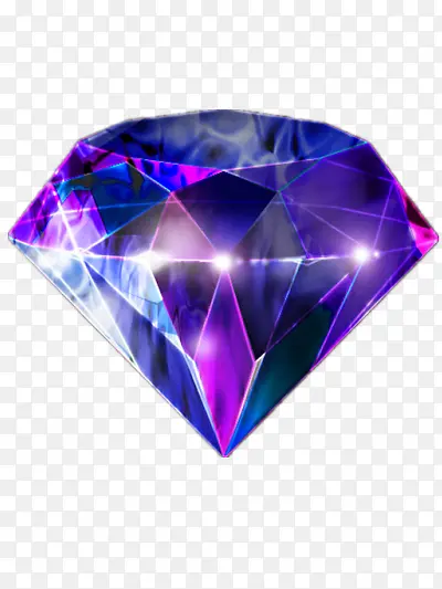 紫色大颗钻石
