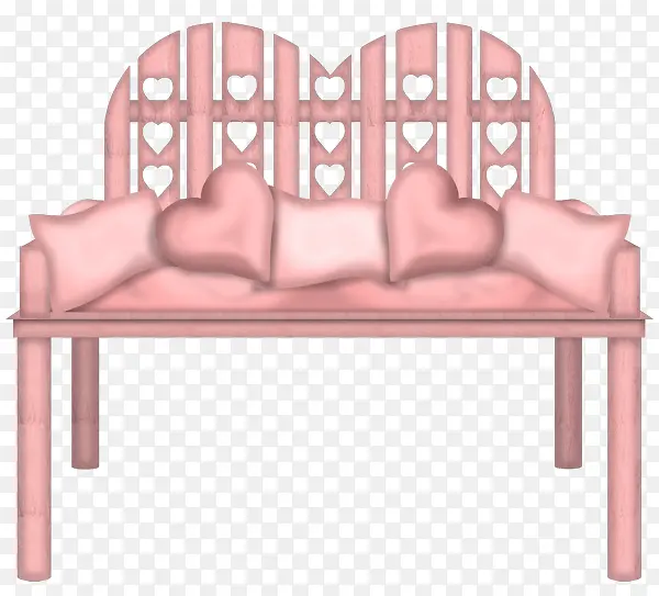 粉色家具