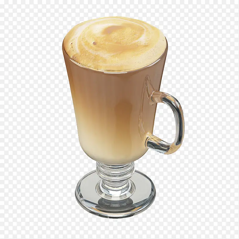 雪顶咖啡杯装咖啡浓缩咖啡