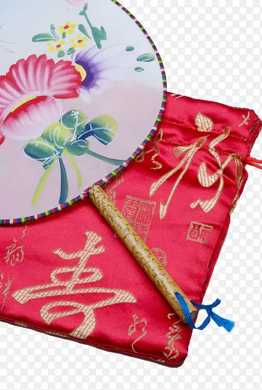 中国风古代女子扇子