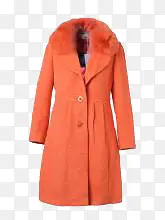 橙色大衣