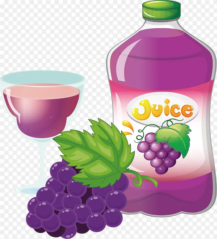 紫色葡萄汁