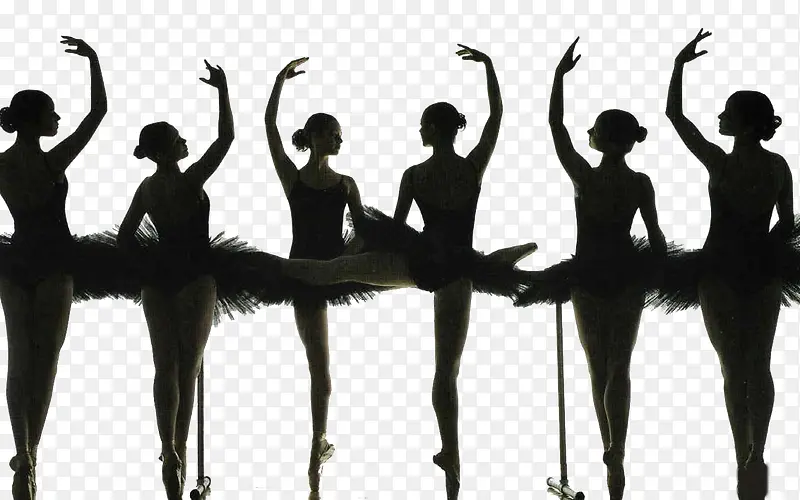 欧式芭蕾舞少女基本功