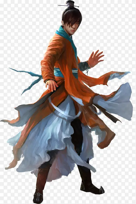 古风玄幻武侠红袍侠客PNG图片素材下载_图片编号7821030-PNG素材网