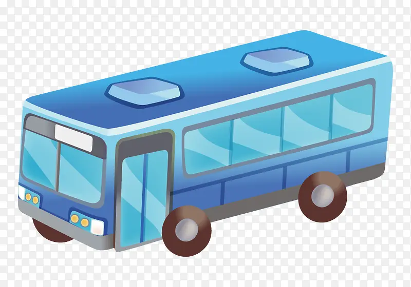蓝色小巴士