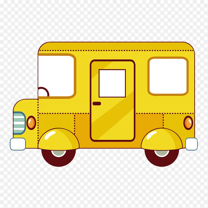 黄色小巴士