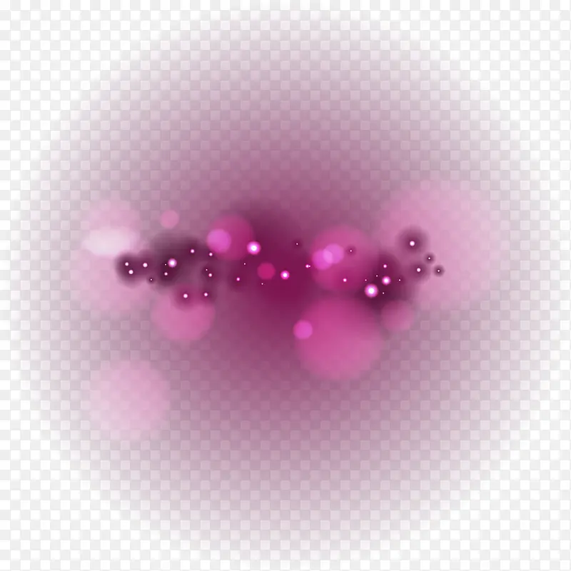 唯美漂浮紫色气泡