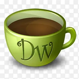 咖啡Dreamweaver图标