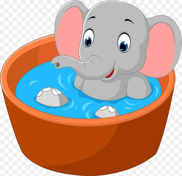 澡盆里的大象