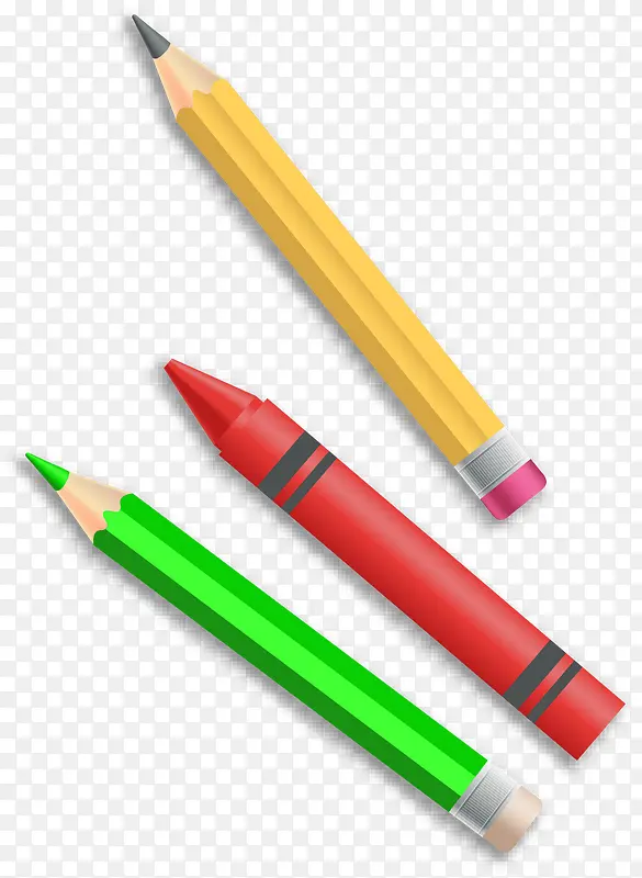 开学季学习用品多彩铅笔