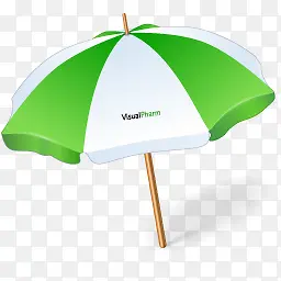 遮阳伞夏日海边度假用品PNG图标