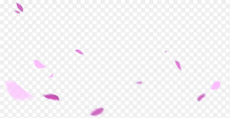 海报活动花瓣紫色植物效果飘扬