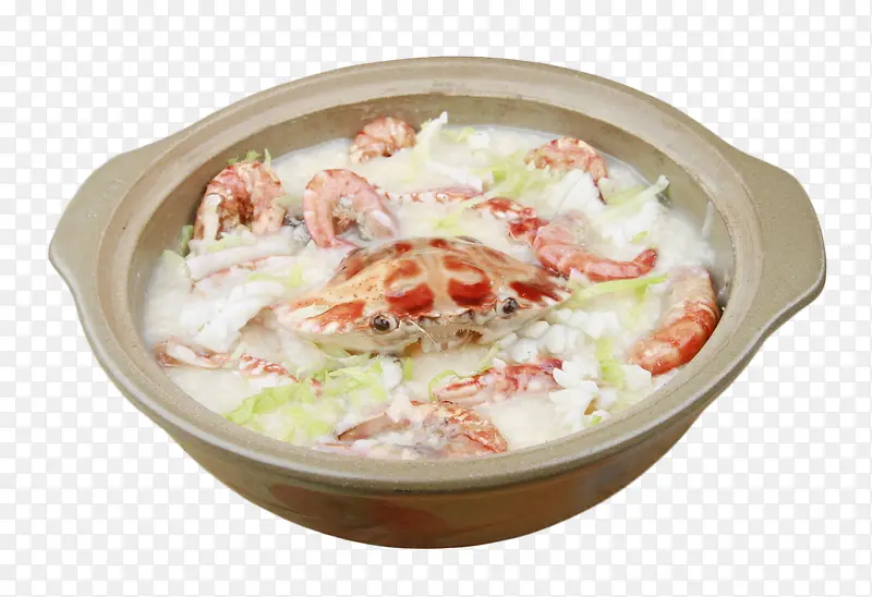 潮汕特色海鲜砂锅粥
