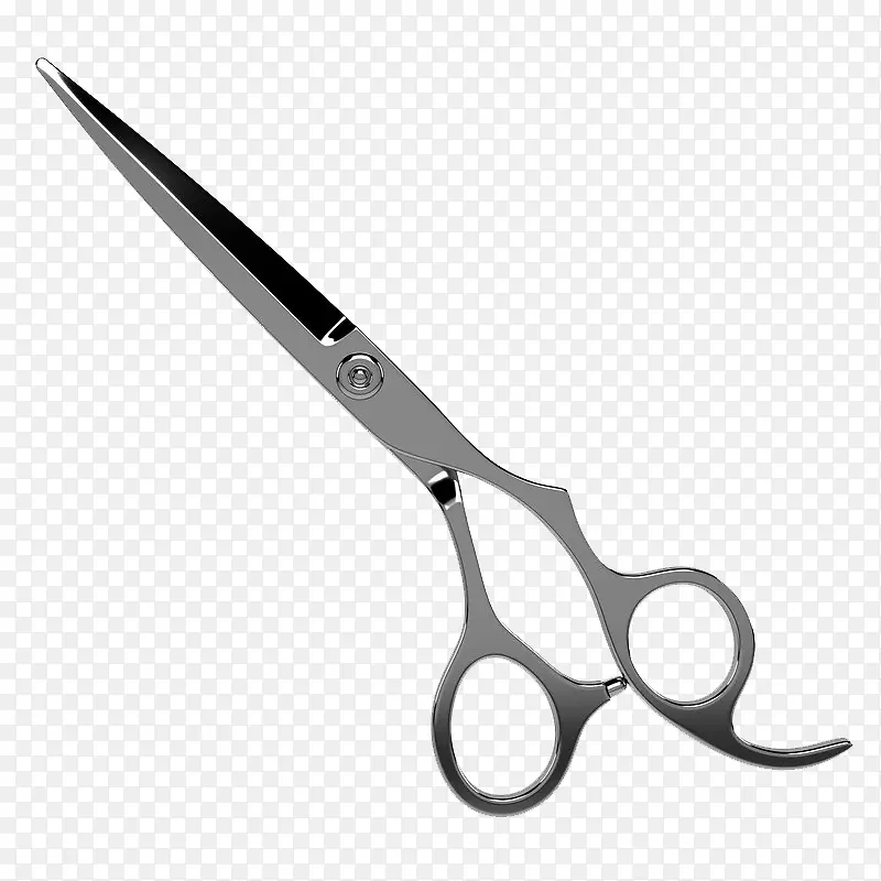 一个灰色小型手术剪刀