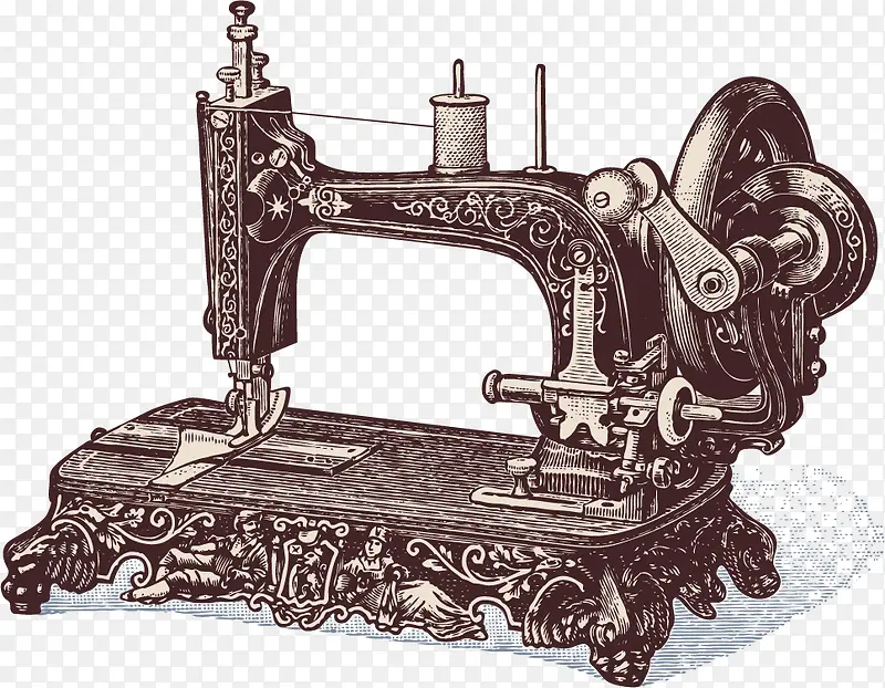 缝纫机英国PNG矢量素材