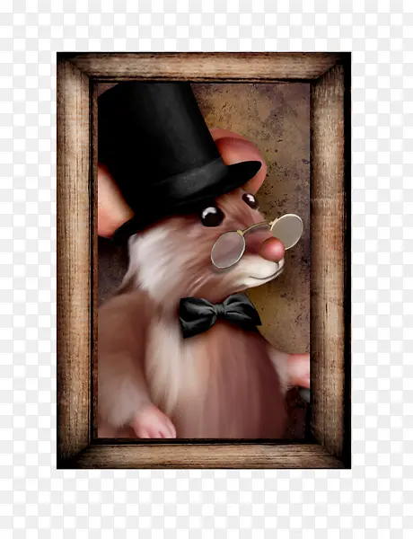 相框里的老鼠