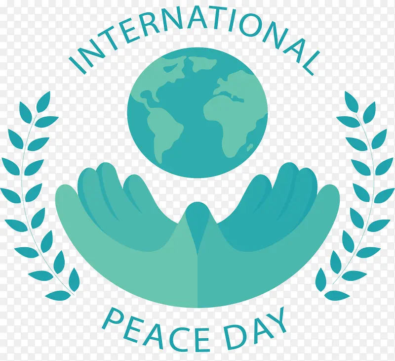 手托地球国际和平日