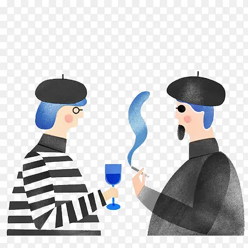 互相吹捧的人物PNG图片素材下载_图片编号7841381-PNG素材网