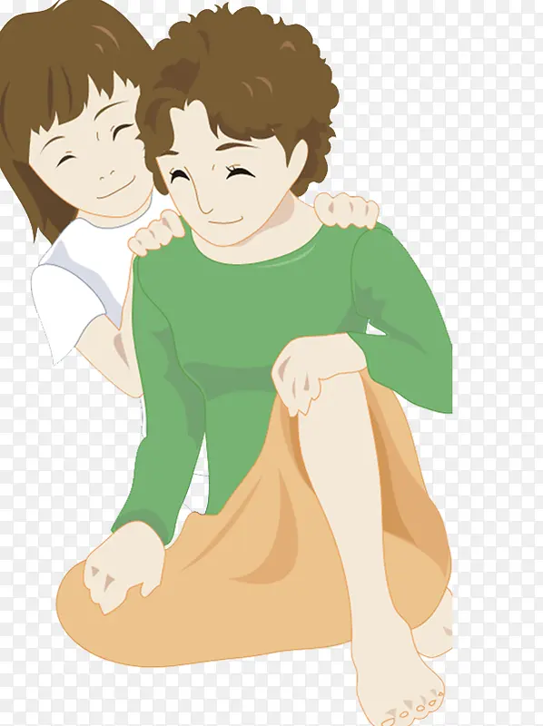 和蔼的母亲PNG图片素材下载_图片编号7842513-PNG素材网