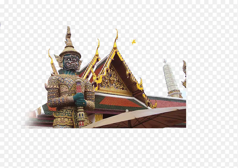 泰国旅游装饰元素背景素材
