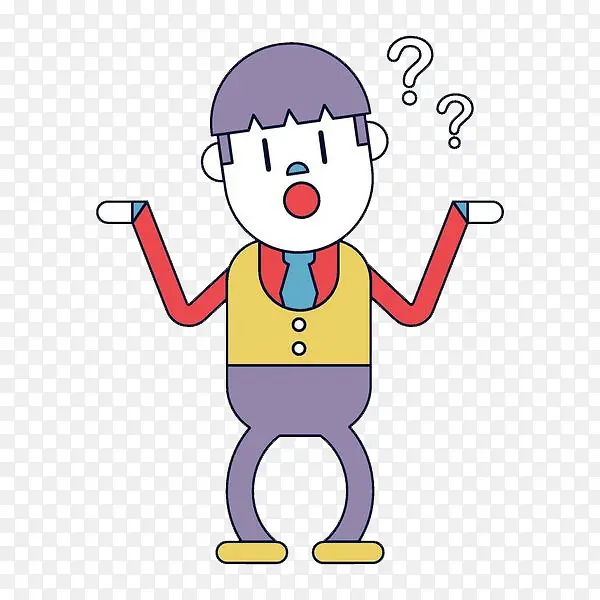 着急焦虑的男子PNG图片素材下载_图片编号7851051-PNG素材网