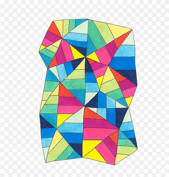 彩色几何体