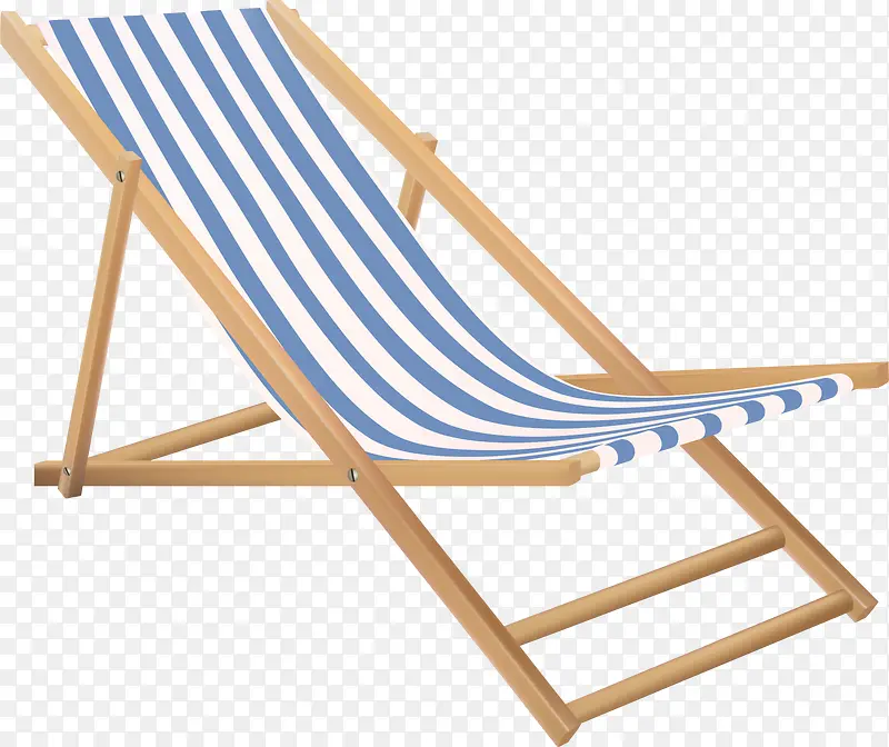 夏季度假沙滩躺椅