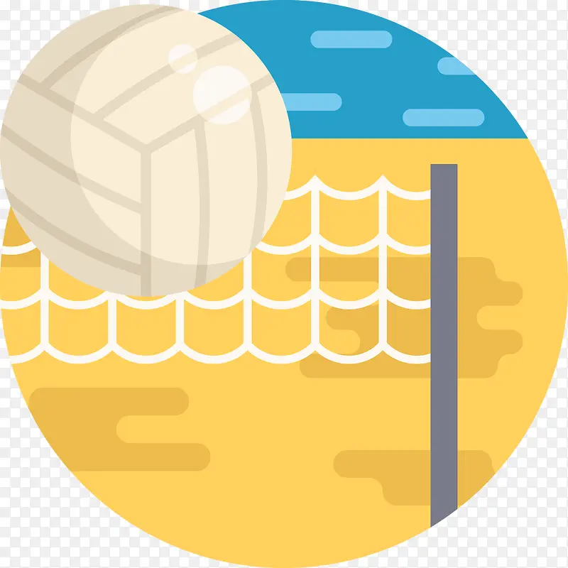 沙滩排球图标icon