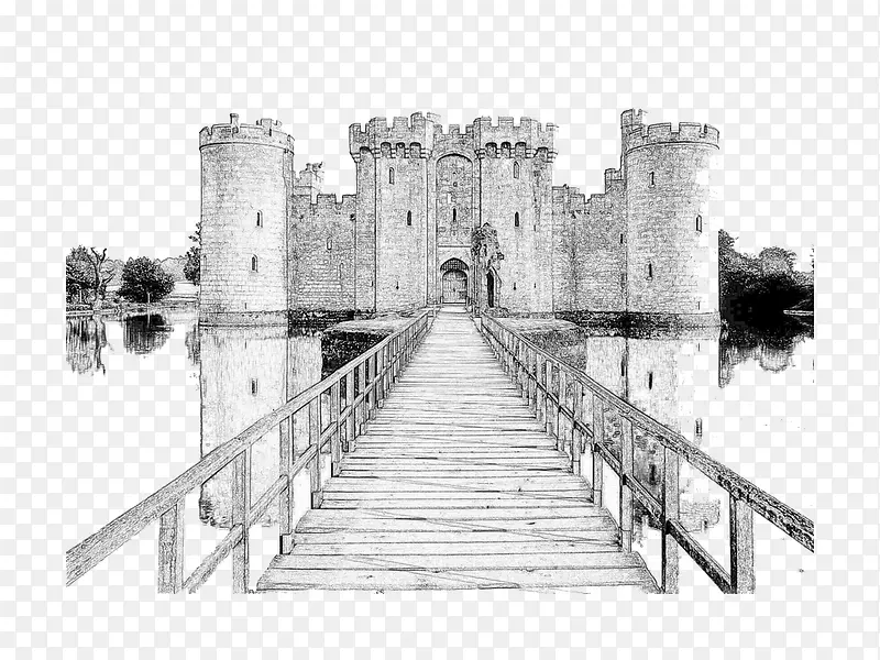 黑白长桥城堡