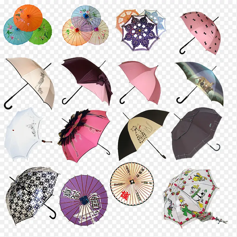 雨伞矢量图