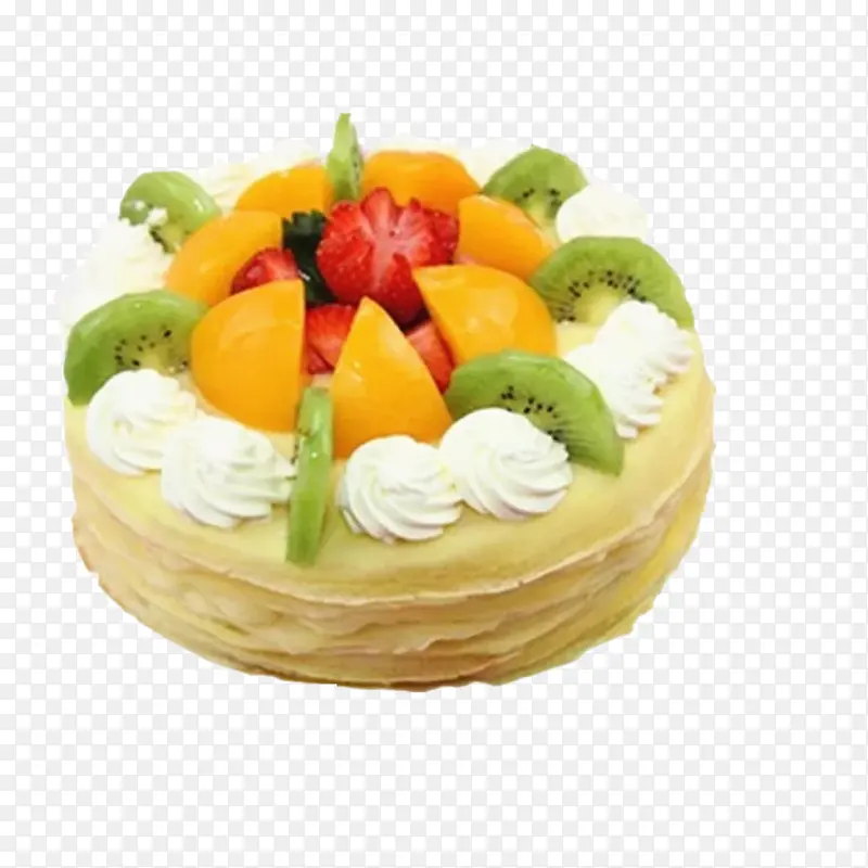 草莓芒果蛋糕设计