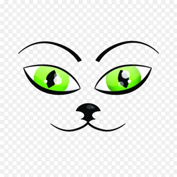 绿眼睛猫鼻子