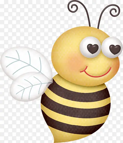 卡通大眼小蜜蜂