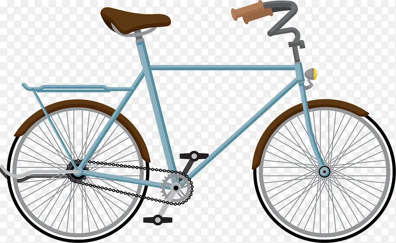 自行车大赛蓝色自行车