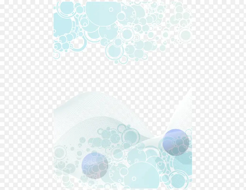 淡雅背景装饰矢量图