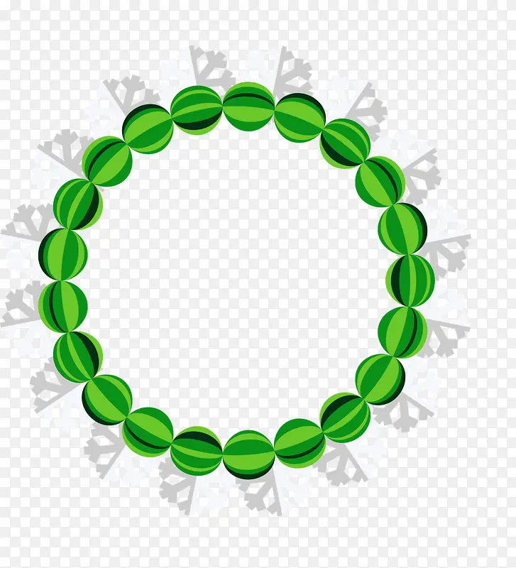 绿色珍珠手链