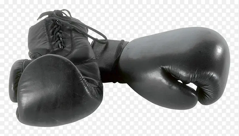 黑色拳击手套