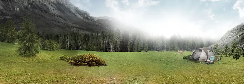 山林背景