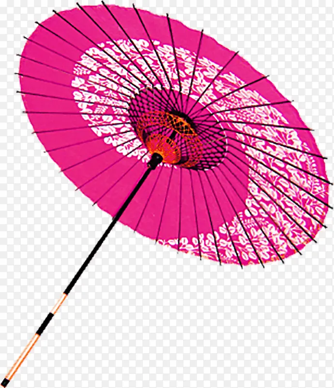紫色的油纸伞