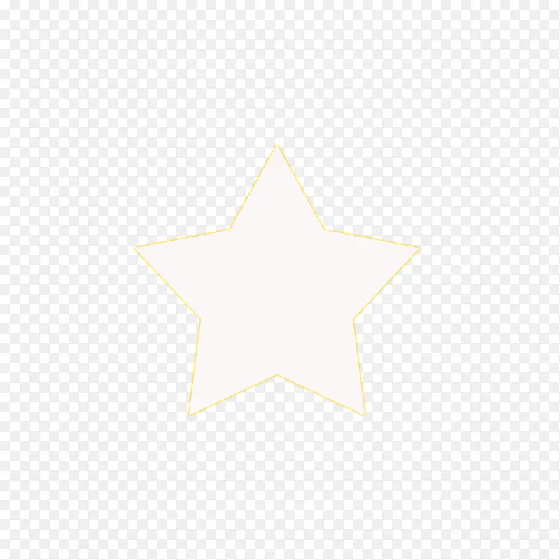 发光五角星