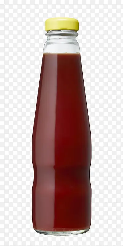 透明易碎品玻璃黄色盖子番茄酱包