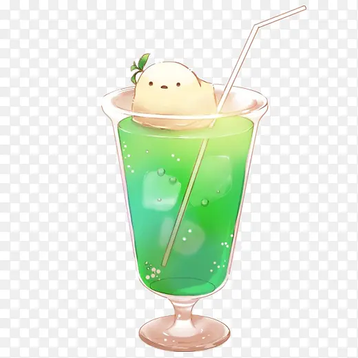 小清新配色设计冷饮
