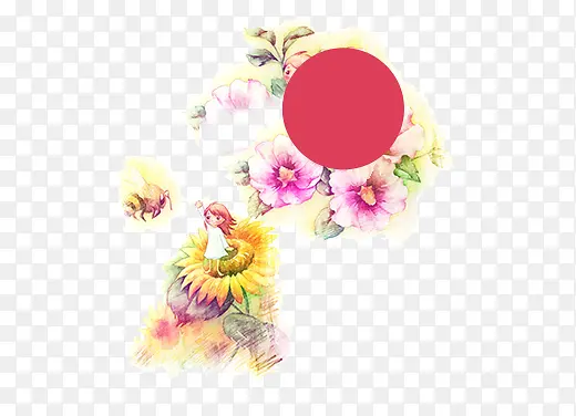 鲜艳的花朵