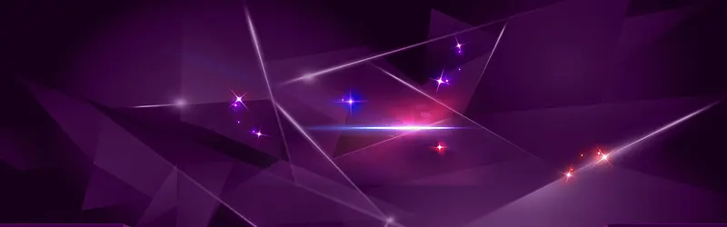 淘宝天猫双紫色几何图形背景