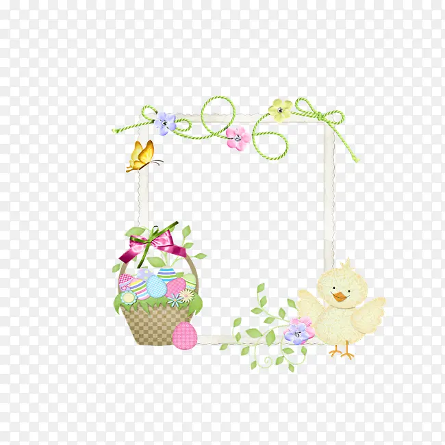 卡通花边
