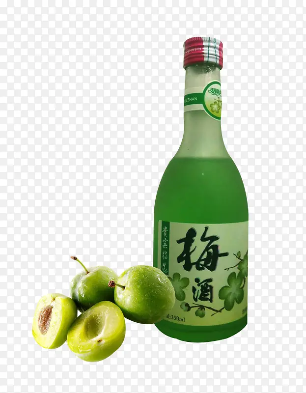 梅子酒梅子绿色青梅汁