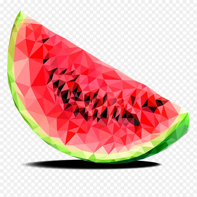 水晶质感的西瓜