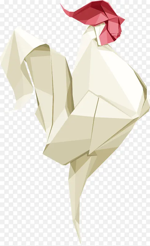折纸公鸡设计