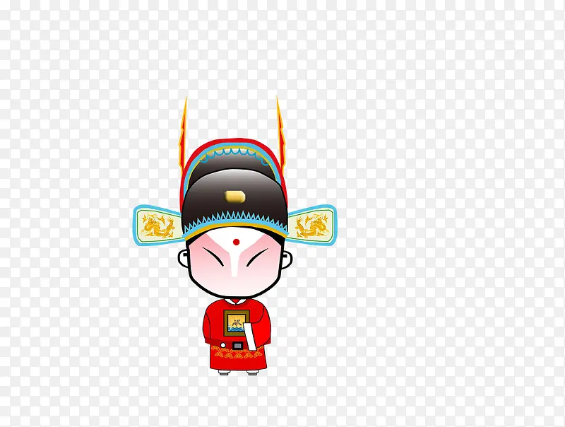 卡通京剧小生PNG图片素材下载_图片编号7897606-PNG素材网