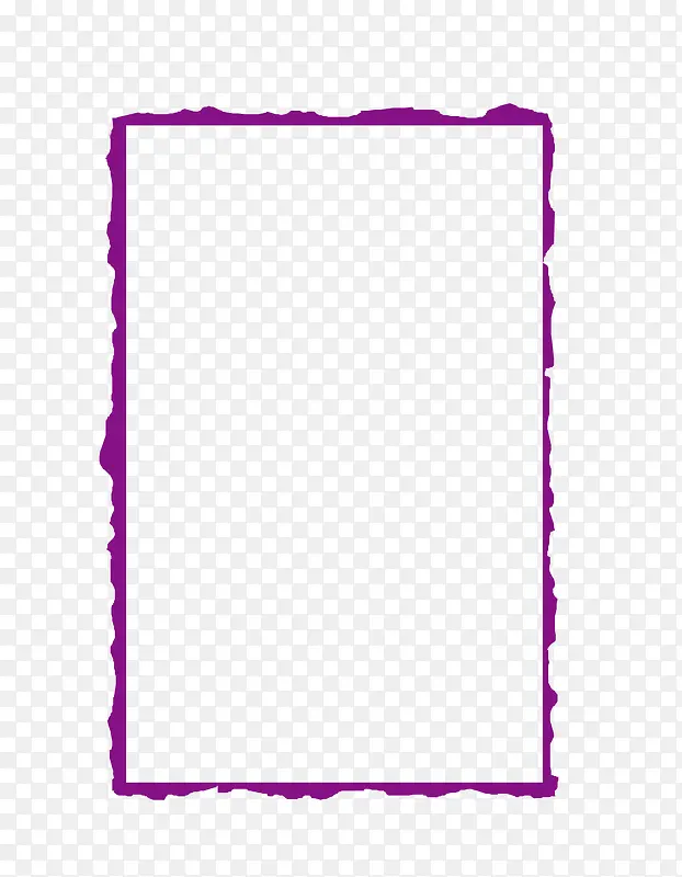 紫色卡通扁平化文本框设计免抠